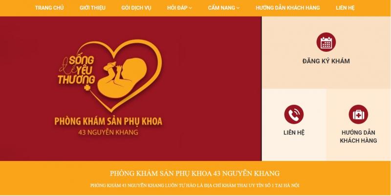 Phòng Khám Sản phụ khoa 43 Nguyễn Khang