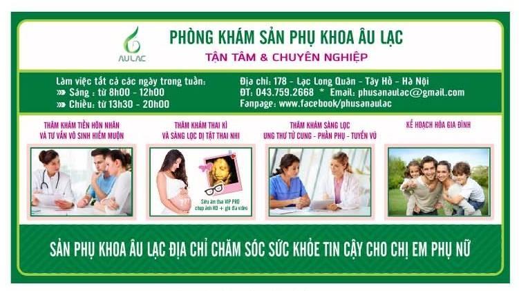 Phòng khám Sản phụ khoa Âu Lạc