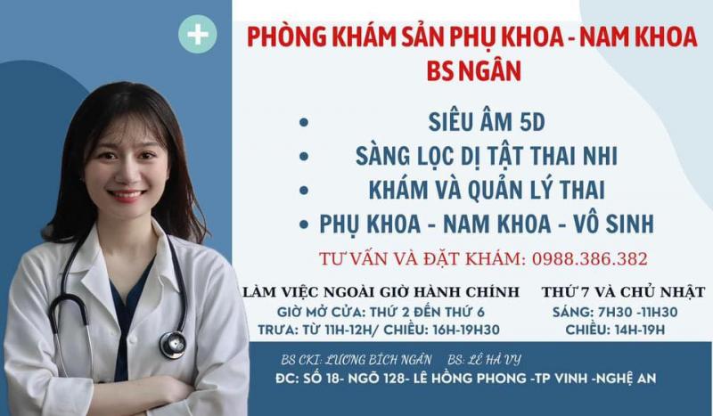 Phòng khám sản phụ khoa Bác sĩ Ngân