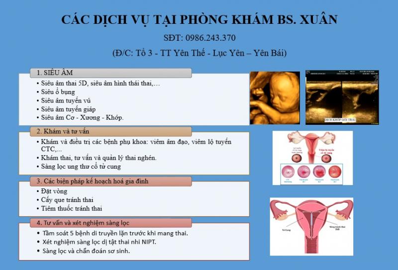 Phòng khám Sản phụ khoa - BS Trương Thị Minh Xuân