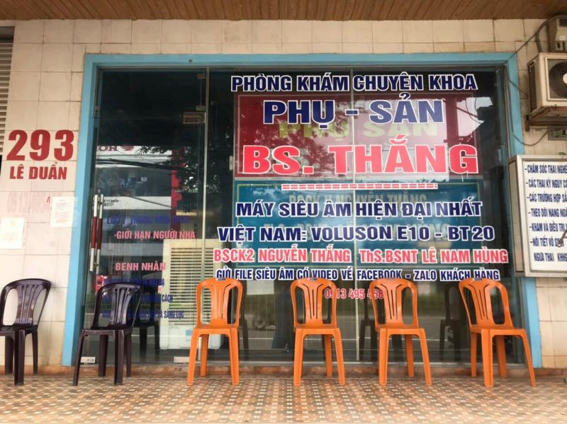 Phòng khám sản phụ khoa Bs Thắng