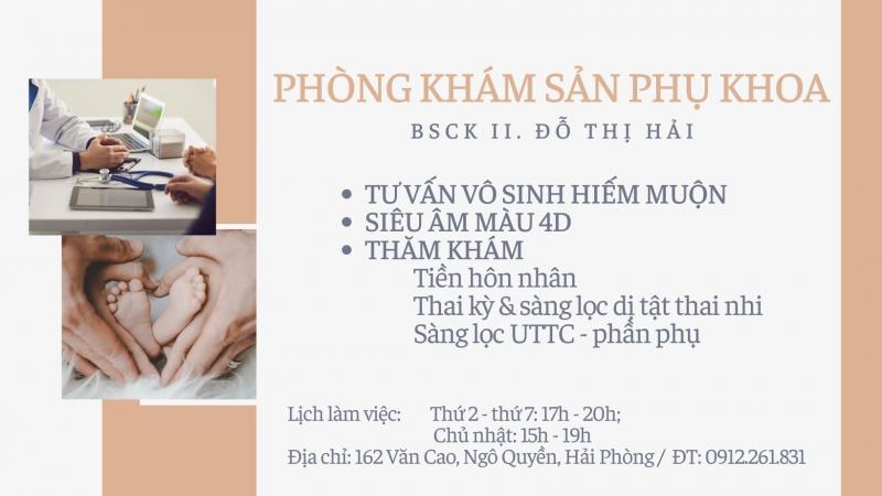 Phòng khám Sản Phụ Khoa BS Đỗ Hải