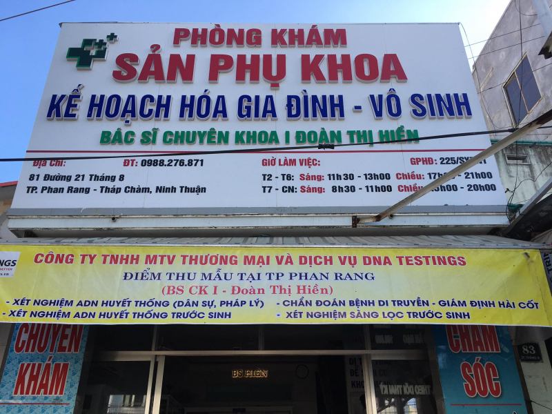 Phòng Khám Sản Phụ Khoa Ninh Thuận