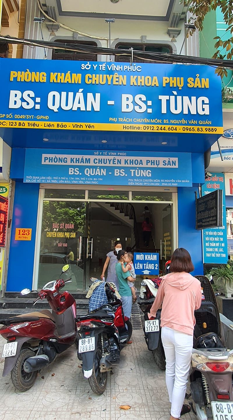 Phòng khám Sản Phụ Khoa Bs. Quán - Tùng