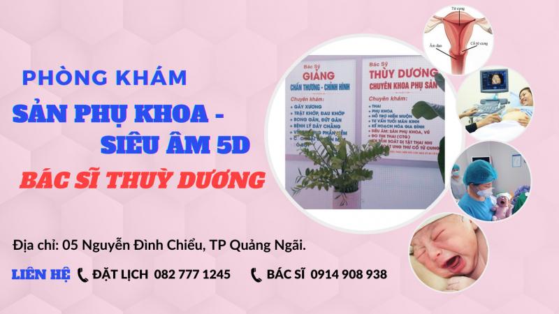 Phòng khám Sản Phụ khoa BS THUỲ DƯƠNG