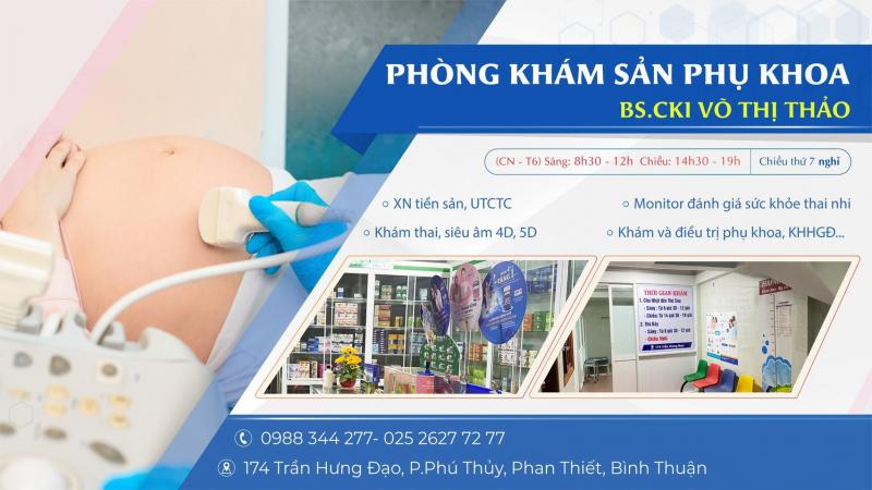 Phòng khám Sản phụ khoa - BS.CKI Võ Thị Thảo