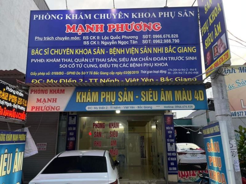 Phòng khám Sản phụ khoa Mạnh Phương