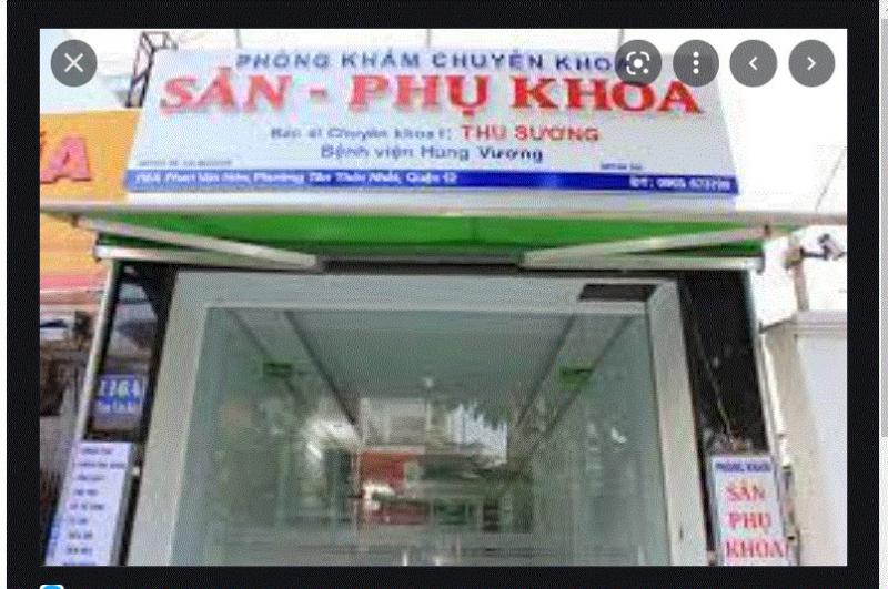 Phòng khám sản phụ khoa Thu Sương