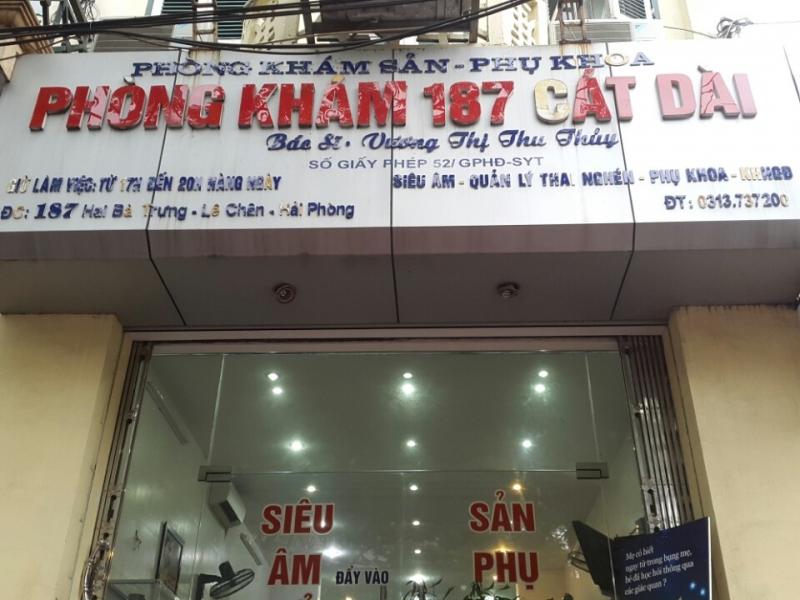 Phòng khám siêu âm sản khoa 187 Cát Dài