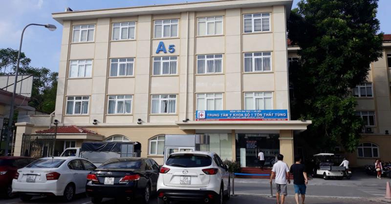 Phòng khám số 1 ở toà nhà A5 - Bệnh viện Đại học Y Hà Nội