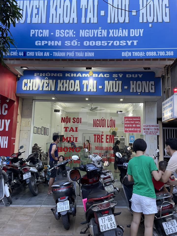 Phòng khám tai mũi họng: Bác sĩ Duy