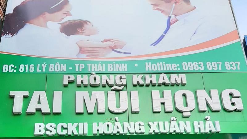 Phòng khám tai mũi họng: Bác sĩ Hải