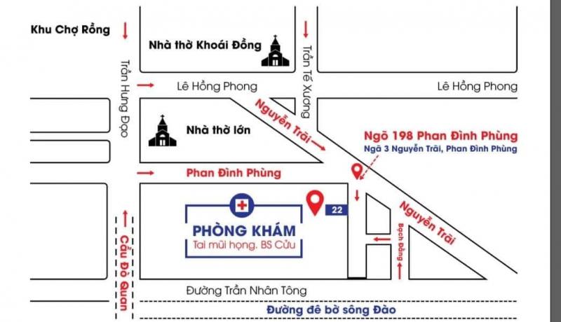 Phòng khám tai mũi họng Bs. Cửu