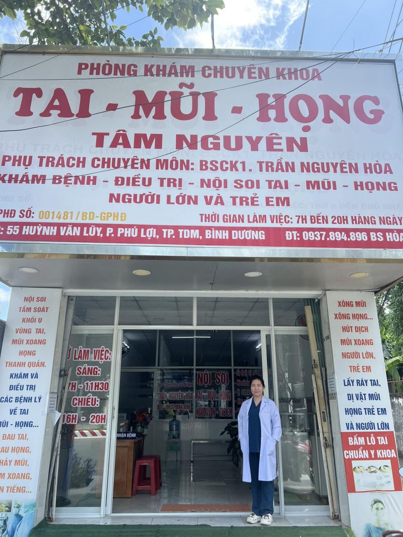 Phòng khám Tai Mũi Họng Tâm Nguyên