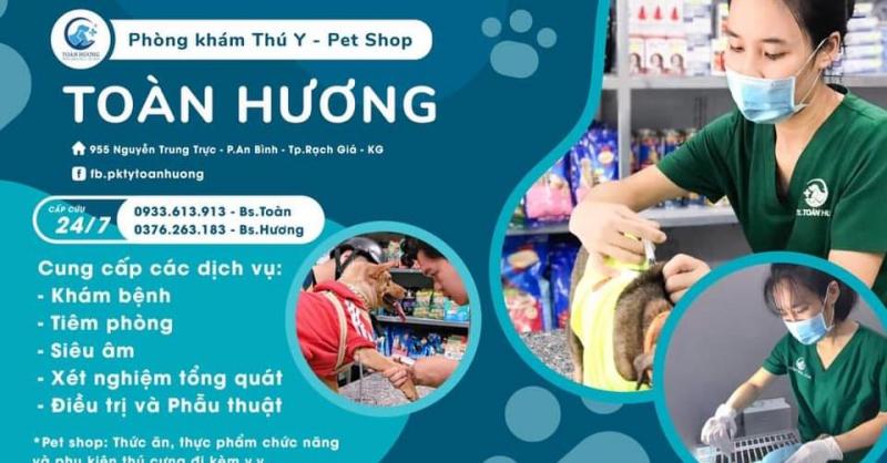 Phòng khám Thú y & Pet shop TOÀN HƯƠNG