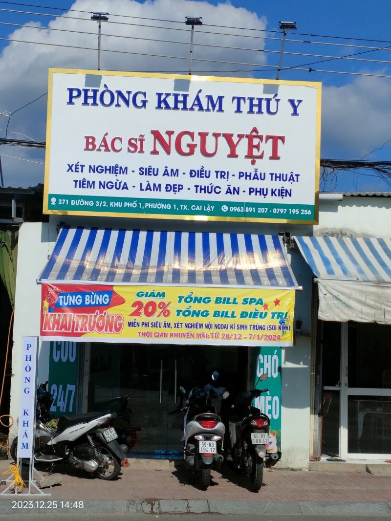 Phòng khám thú y Bác Sĩ Nguyệt