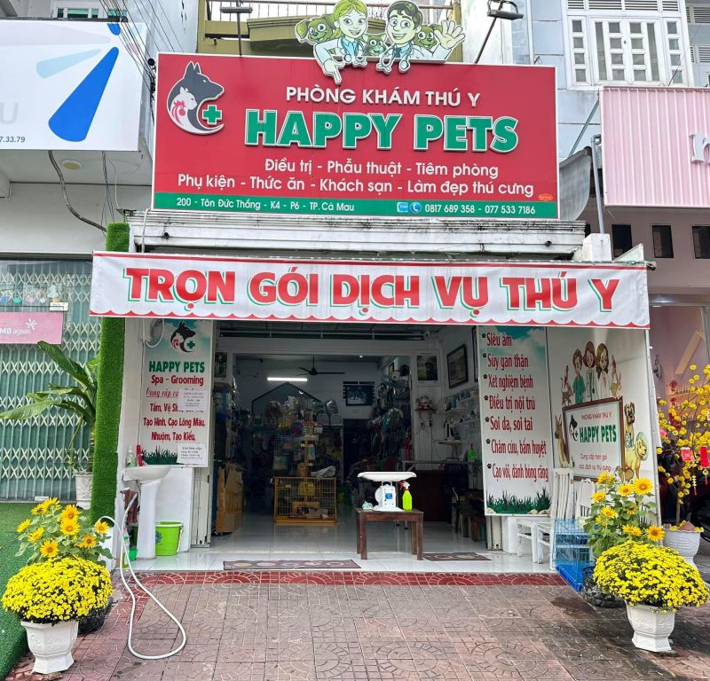 Phòng khám thú y Happy Pets