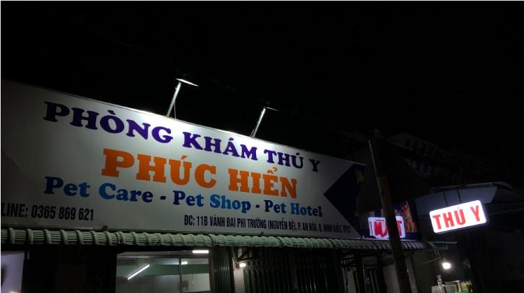 Phòng khám thú y Phúc Hiển