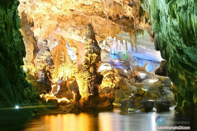 Thạch nhũ trong động Phong Nha - Kẻ Bàng