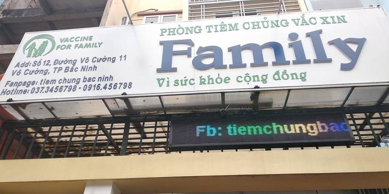 Phòng tiêm chủng Family Bắc Ninh