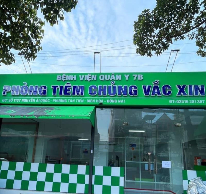 Phòng tiêm chủng vacxin Bệnh viện Y 7B