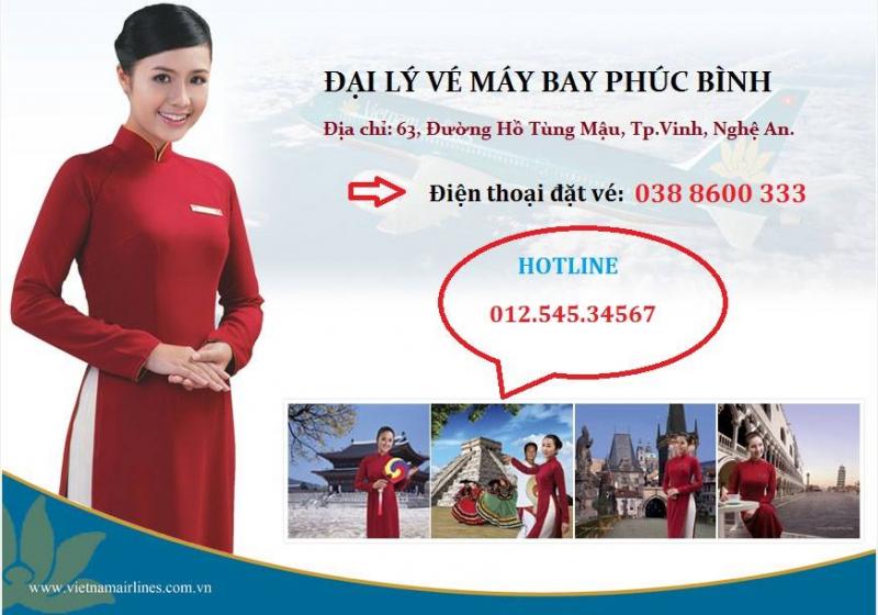 Phòng Vé Máy Bay Phúc Bình