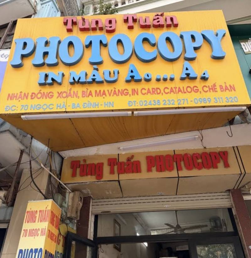 Photocopy Tùng Tuấn