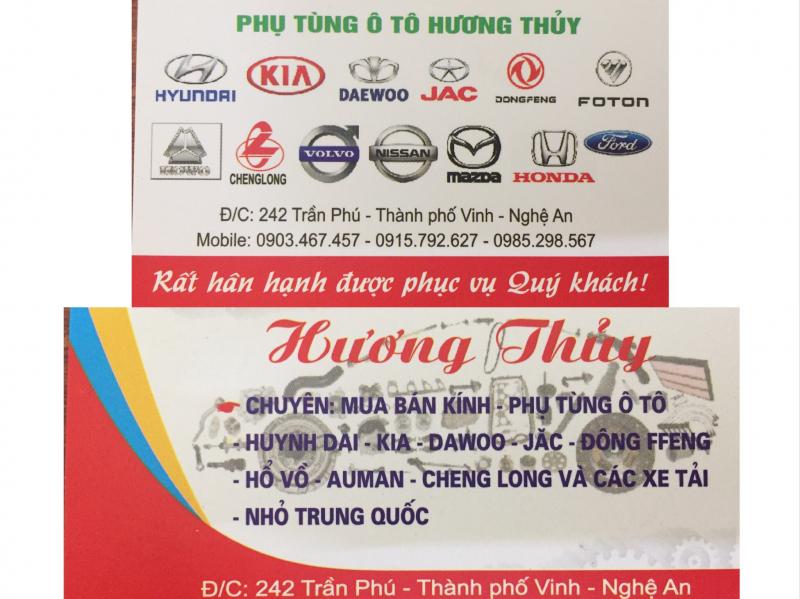 Phụ tùng ô tô Hương Thủy