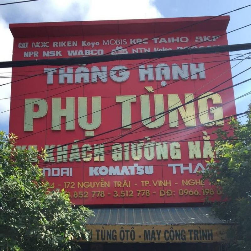 Phụ tùng ô tô Thắng Hạnh