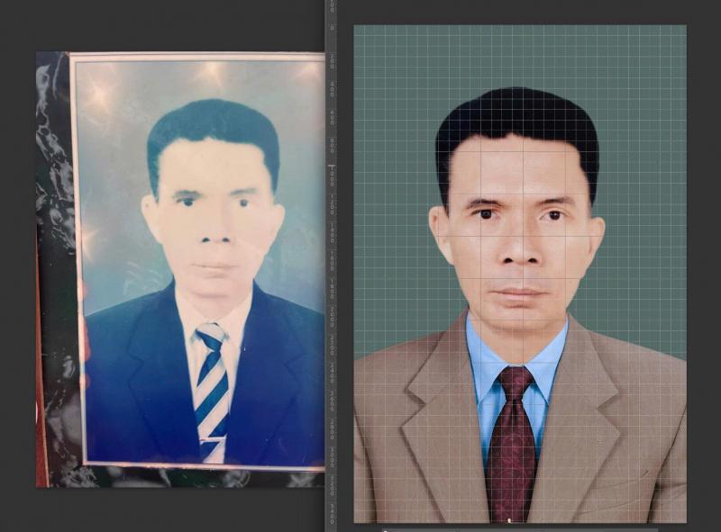 Phục hồi ảnh cũ Hữu Tài