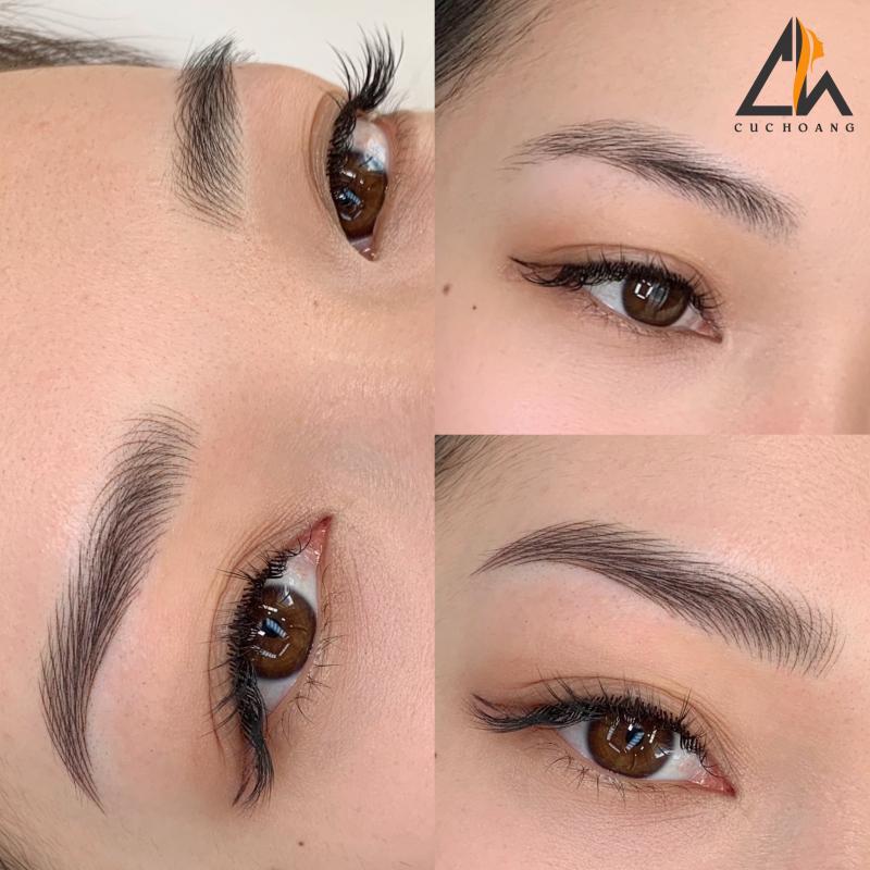 Phun thêu thẩm mỹ Cúc Hoàng