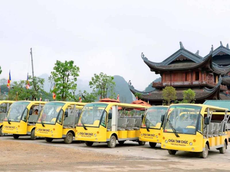 Phương tiện di chuyển tại khu du lịch Sầm Sơn