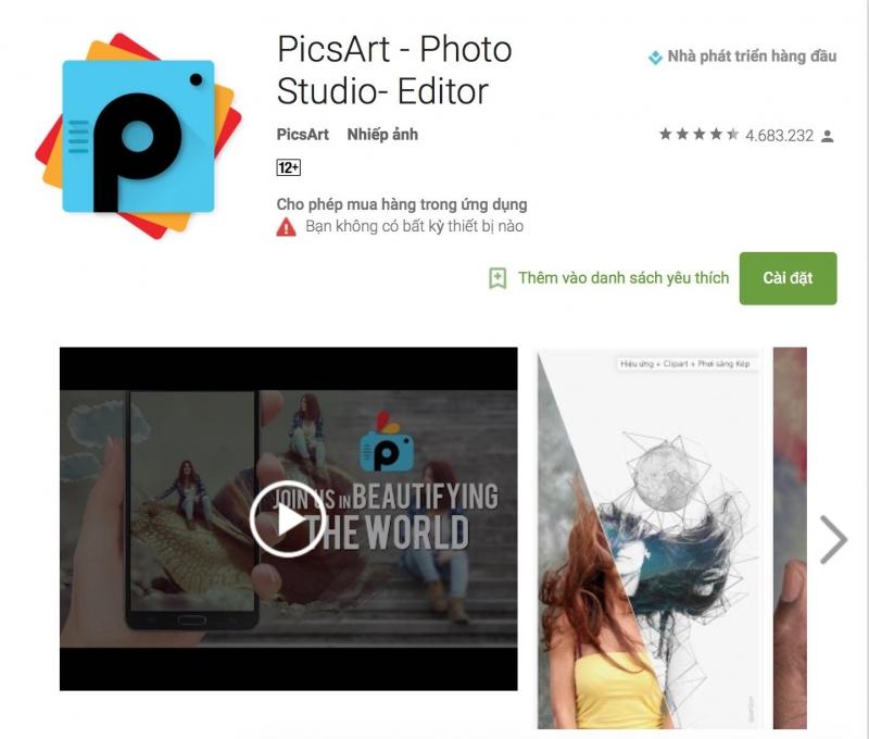 picsArt Photo Studio