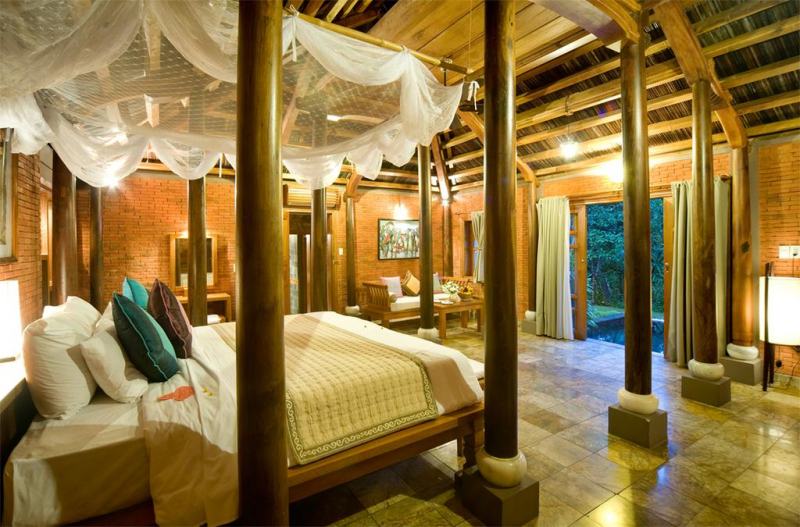 Rooms at Pilgrimage Village Boutique Resort & Spa with luxurious design and class