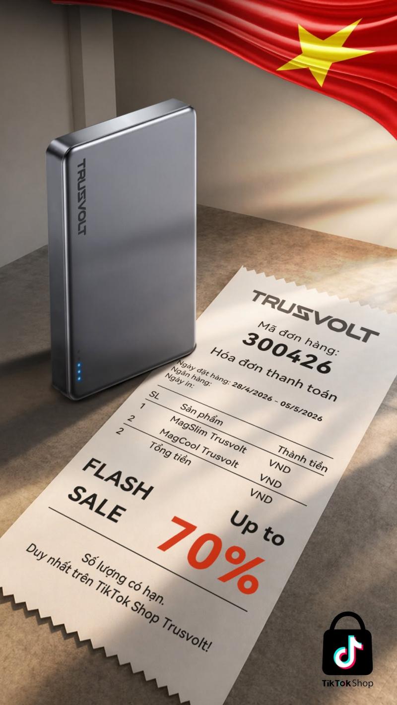 Pin sạc dự phòng Trusvolt