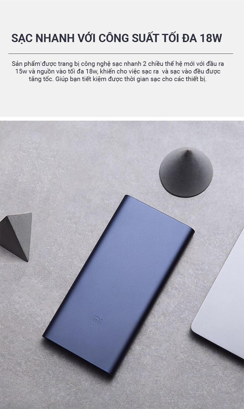 Pin Sạc Dự Phòng Xiaomi Gen 2S 2018 10.000mAh