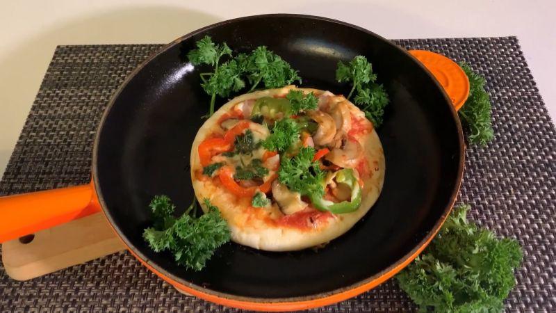 Pizza rau củ cho người ăn chay