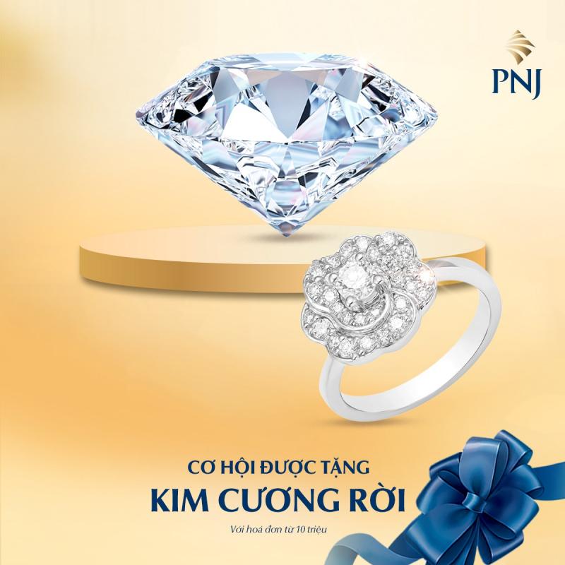 Trang sức kim cương tại PNJ