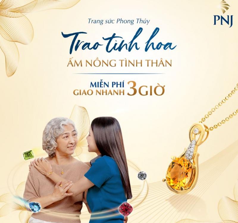 Vòng phong thủy tại PNJ Huế