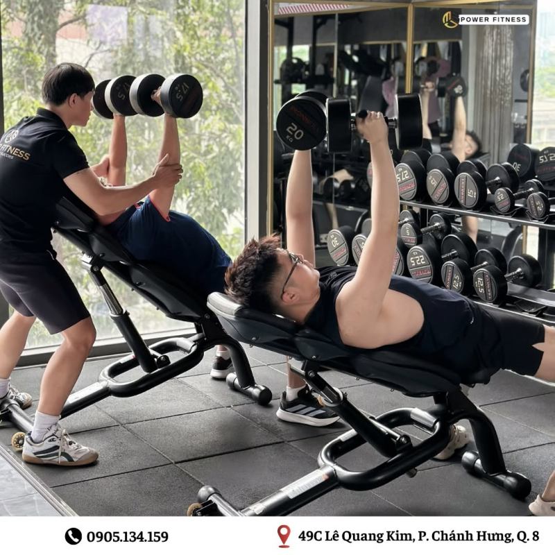 Power Fitness Quận 8 – Phòng tập gym hiện đại, chuyên nghiệp tại Quận 8, TP. HCM
