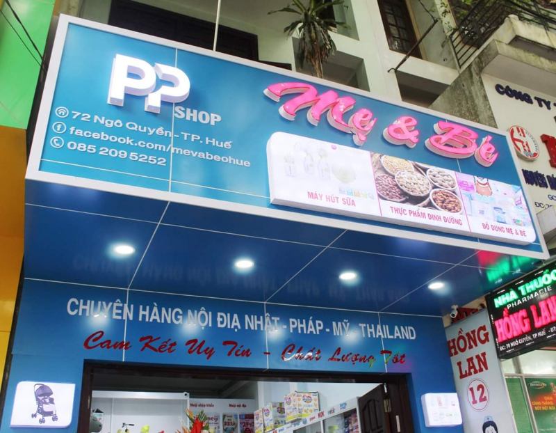 PP Shop - Cửa hàng mẹ và bé tại Huế