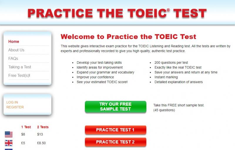 Practice the TOEIC Test