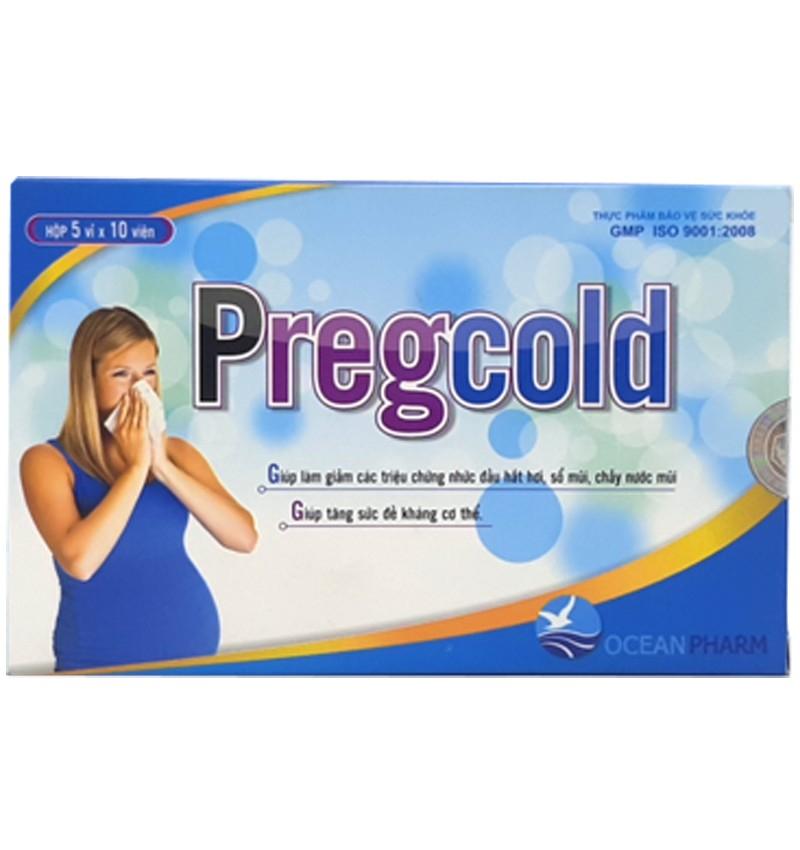 Pregcold hỗ trợ điều trị cảm cúm