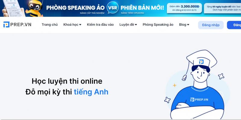 Trang web Prep.vn