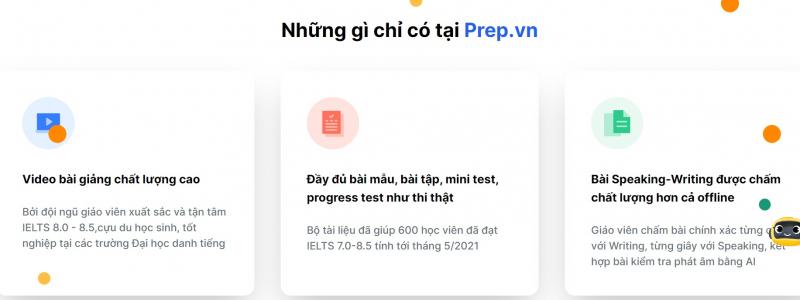 Trang web Prep.vn