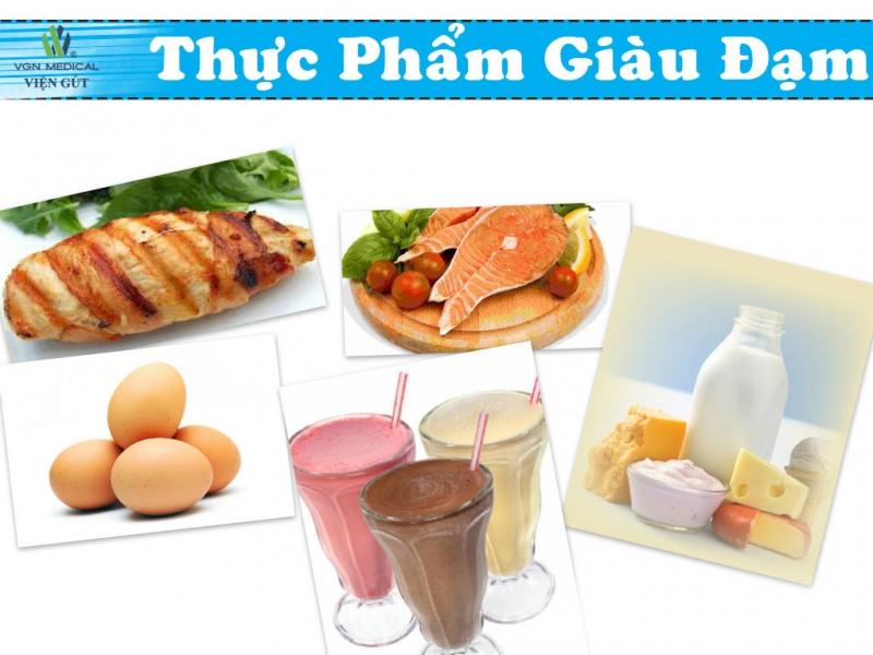 Protein là dưỡng chất cần thiết đối với trẻ nhỏ