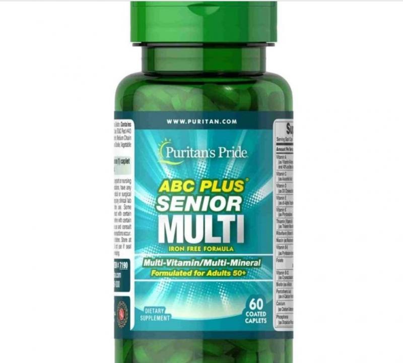 Puritan’s Pride ABC Plus Senior Mutivitamin