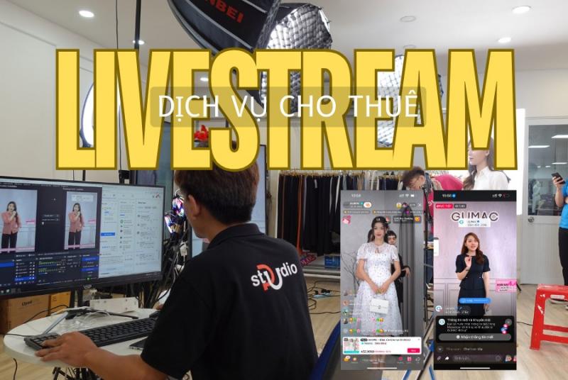 Dịch vụ setup phòng livestream và cho thuê livestream tại Pusudio