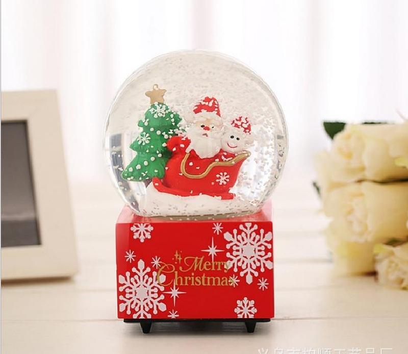 Quả cầu tuyết ông già Noel