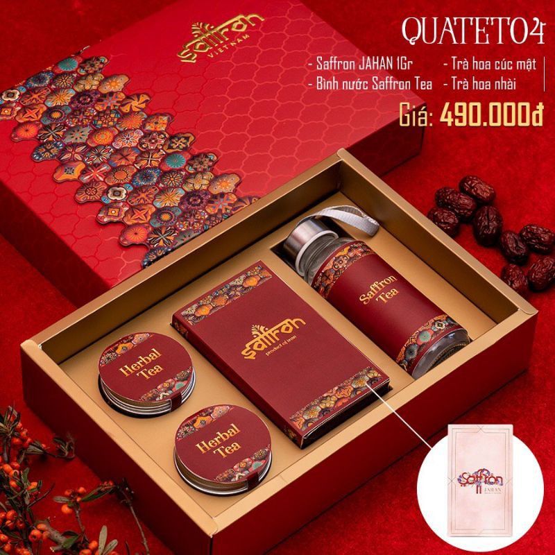 Quà tặng Saffron Nhụy Hoa Nghệ Tây Jahan